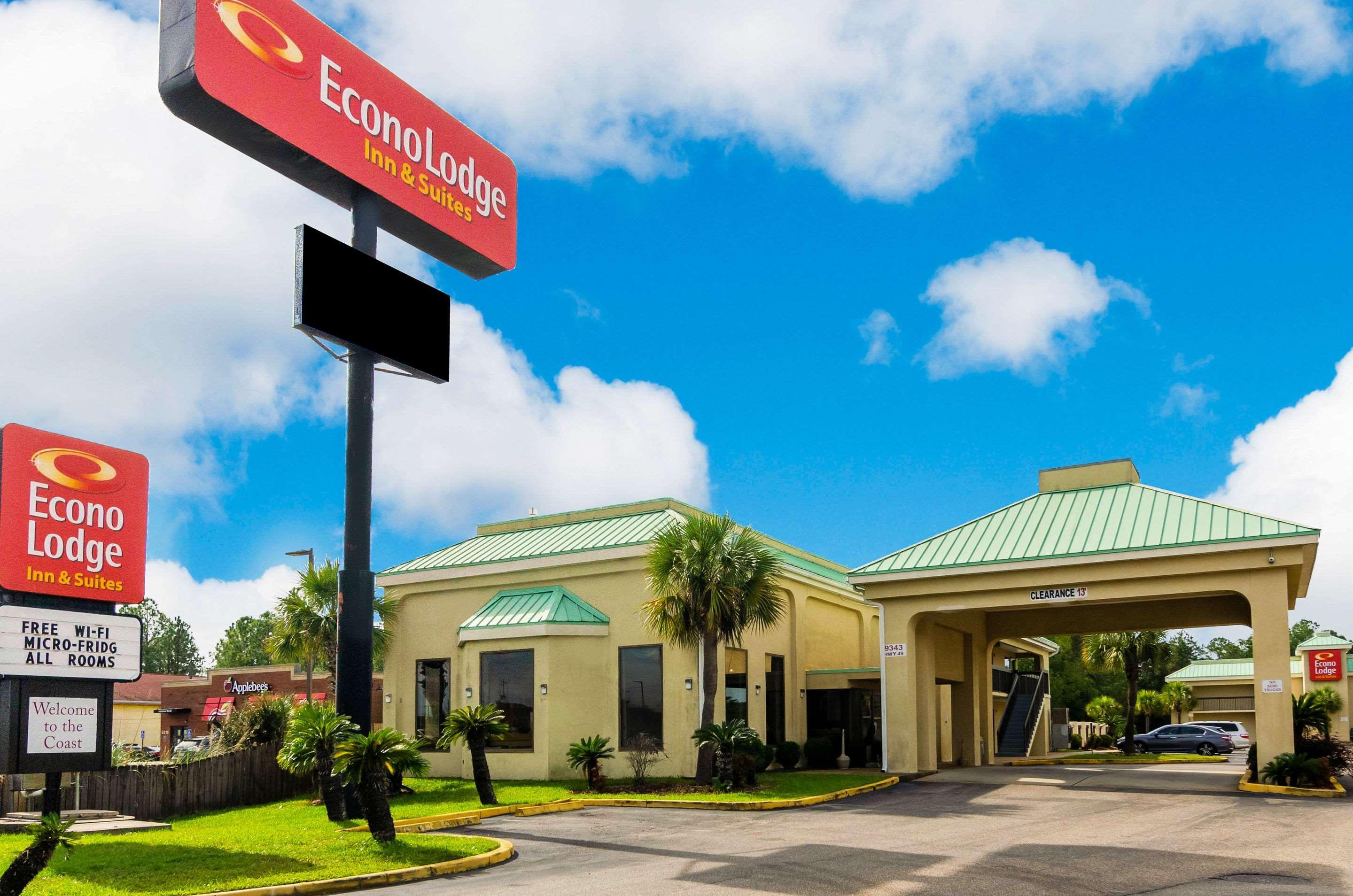 Econo Lodge Inn&Suites Gulfport Exterior foto